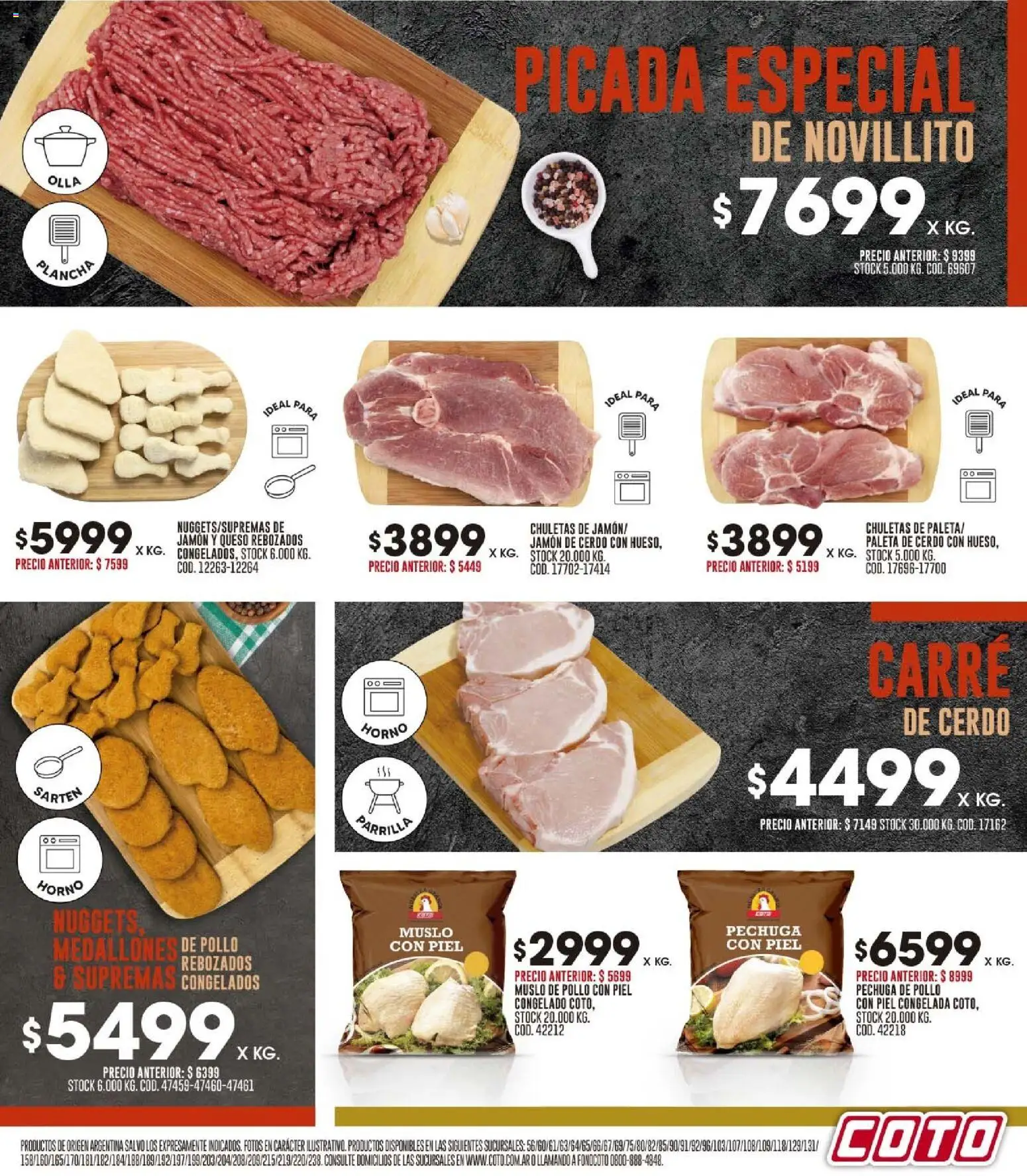 Coto - Ofertas │ válido desde el 10.11.2025 | Página: 3 | Productos: Horno, Pollo, Paleta, Jamón