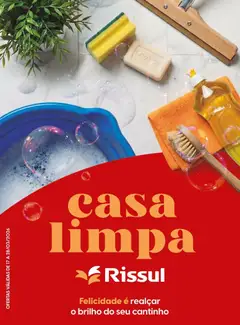 Rissul ofertas Casa Limpa - Pré-Visualização do folheto da loja Rissul, válido de 17.03.2026