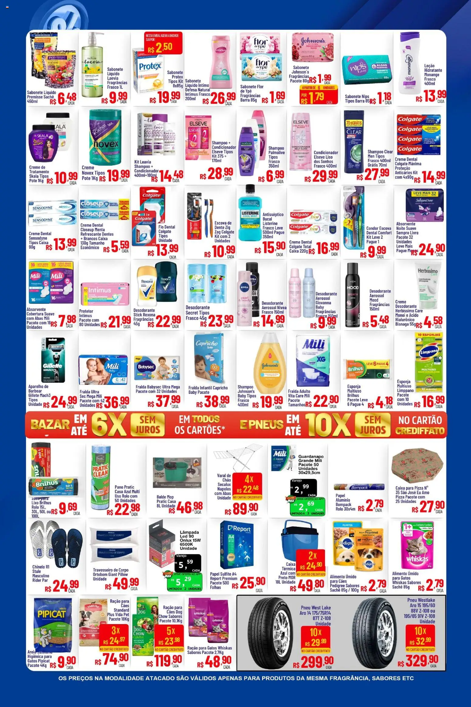 Max Atacadista Folheto - válido de 02.01.2026 | Página: 6 | Produtos: Pneu, Rolo, Desodorante, Creme dental