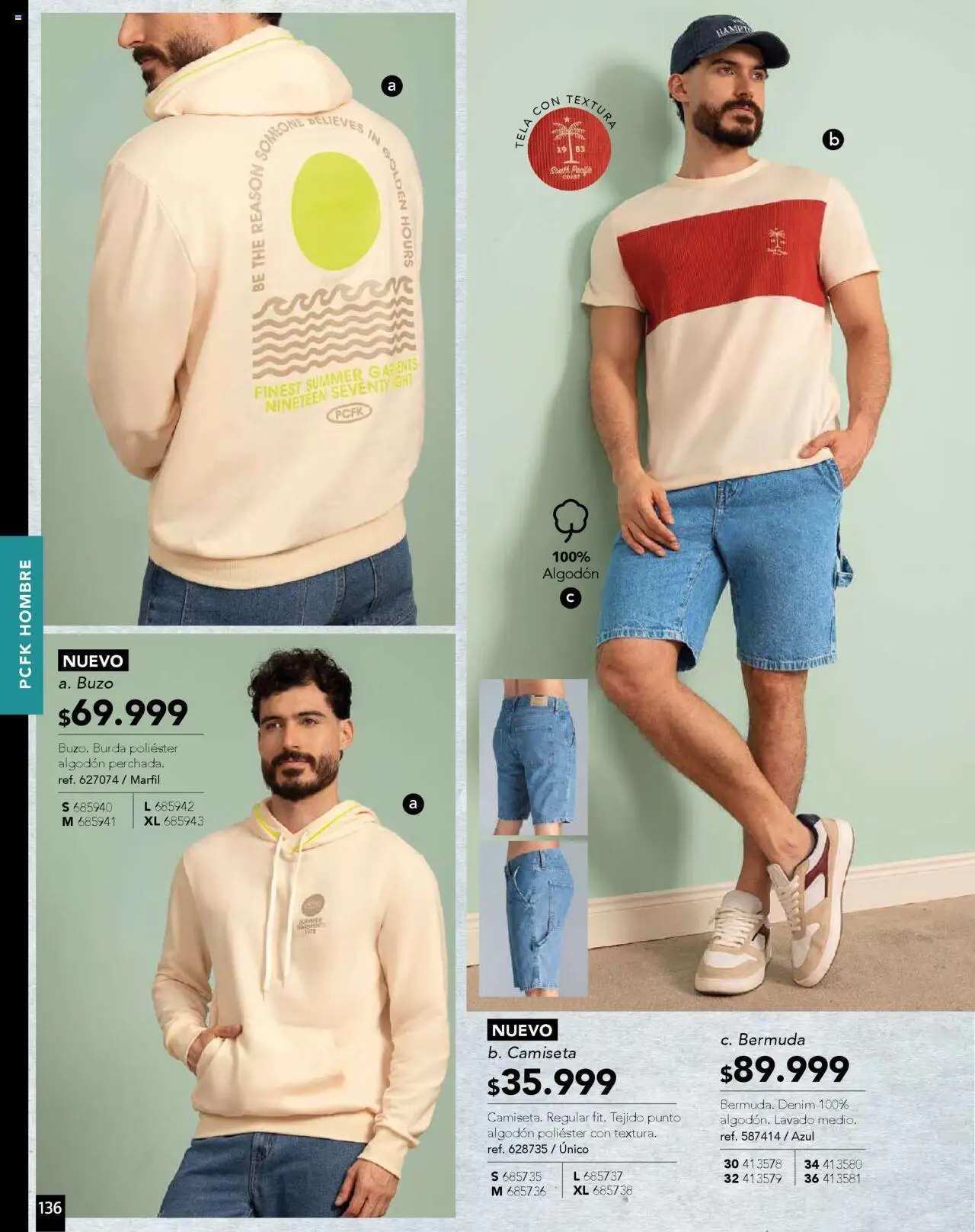 Pacifika revista - valida desde el 25.09.2025 | Página: 156 | Productos: Algodón, Bermuda, Buzo, Camiseta