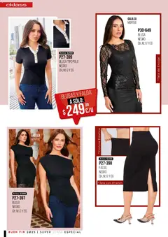 Vista previa de Cklass Buen Fin , nuevo folleto de la tienda, válido en México a partir del 12.11.2025 | Página: 38 | Productos: Blusa, Falda