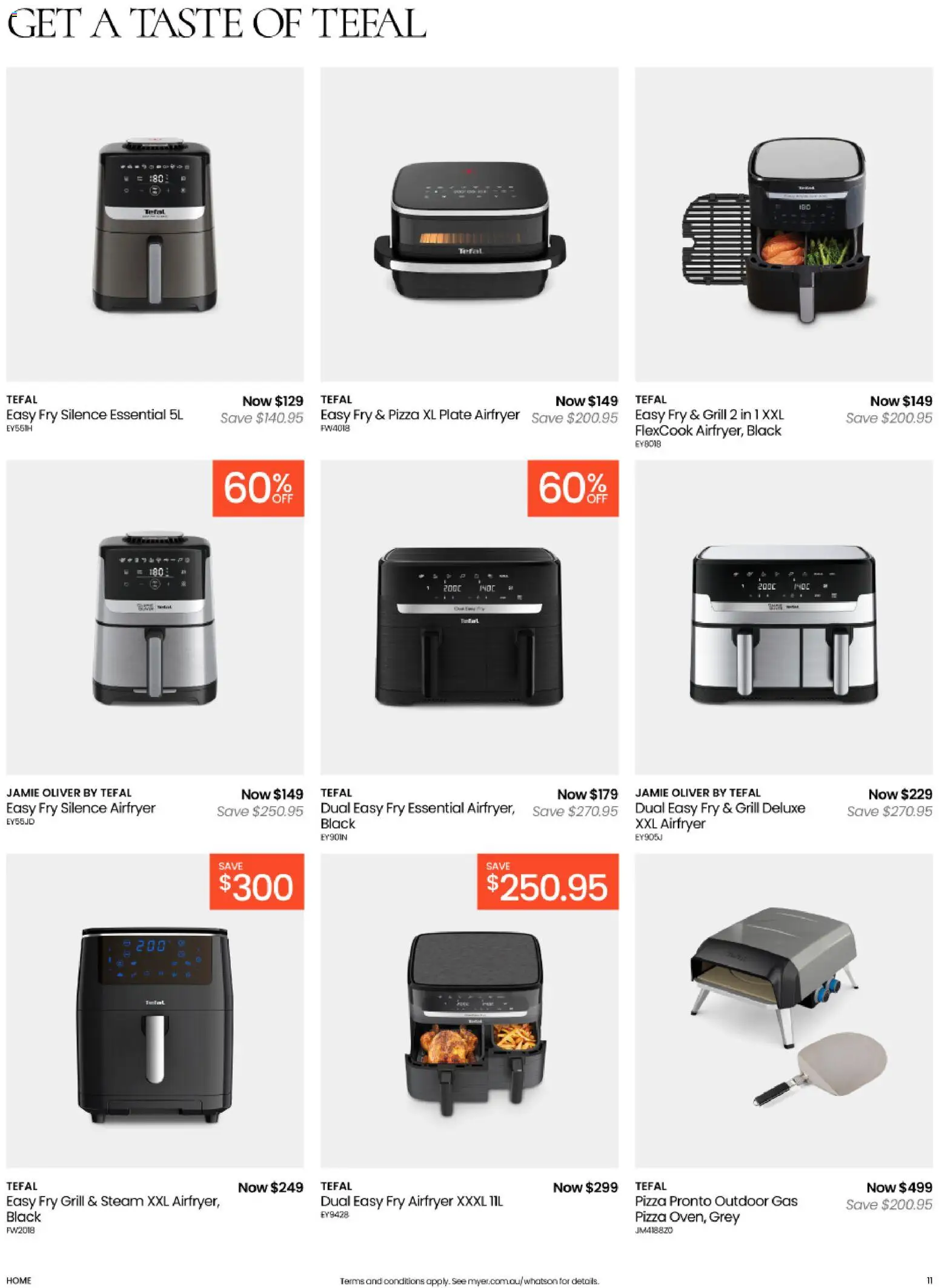 Myer catalogue - valid from 11.11.2025 | Page: 11 | Products: Pizza, Grill