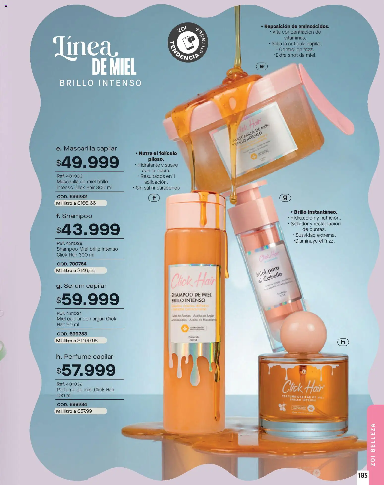 Carmel revista - valida desde el 01.03.2026 | Página: 185 | Productos: Sal, Serum, Brillo, Mascarilla