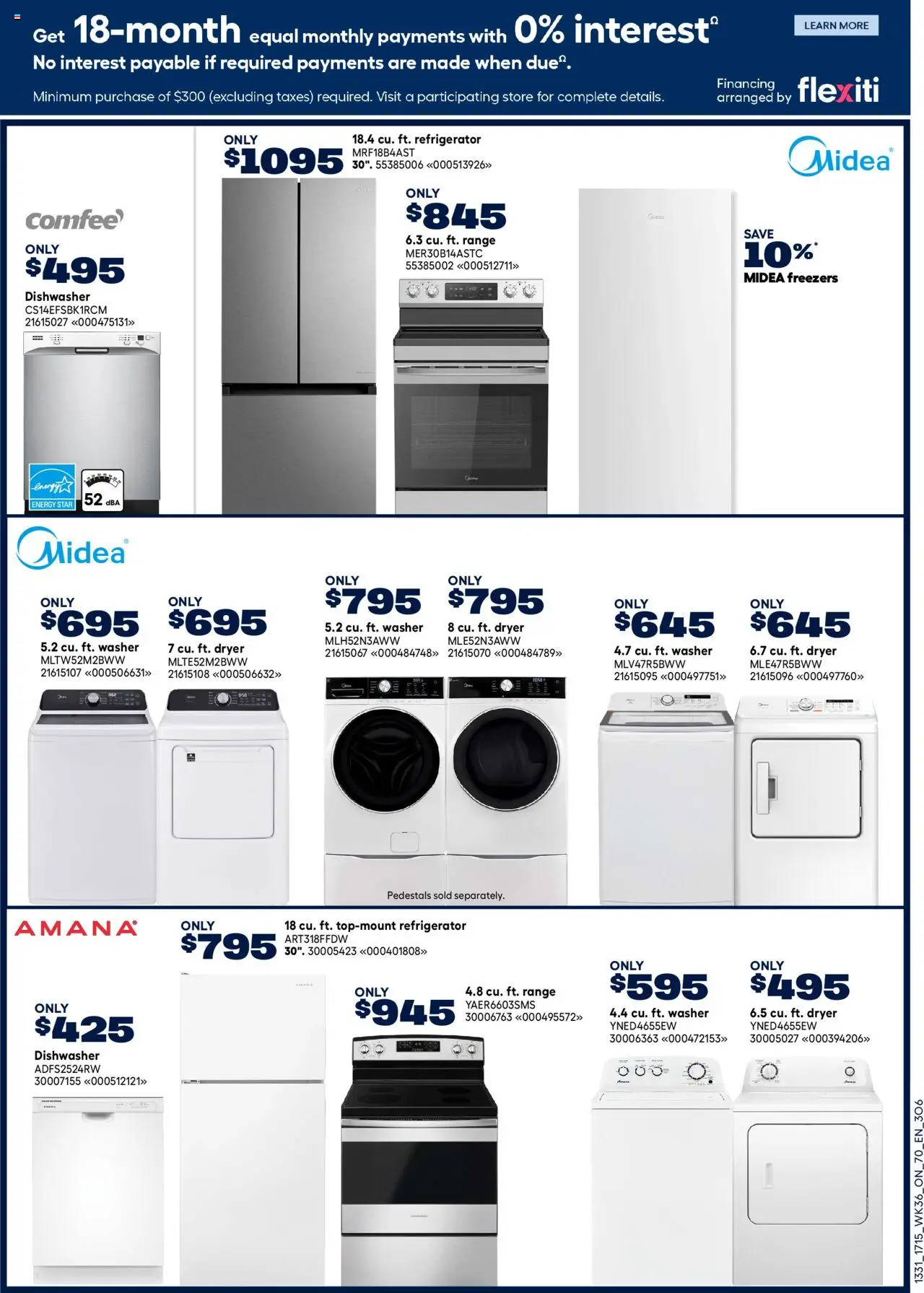 Rona flyer valid from 02.10.2025 | Page: 19 | Products: Refrigerator, Dryer, Dishwasher