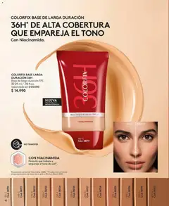 Catálogo Ésika Campaña 1 válido desde el 01.01.2026 | Página: 42 | Productos: Base