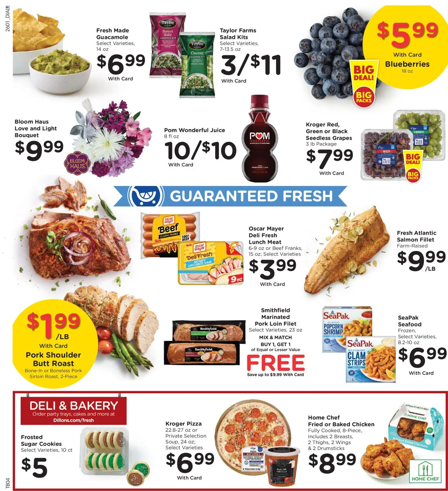 Dillons Weekly Ad - KS - valid from 04.02.2026 | Page: 11 | Products: Bakery, Pizza, Cookies, Salad