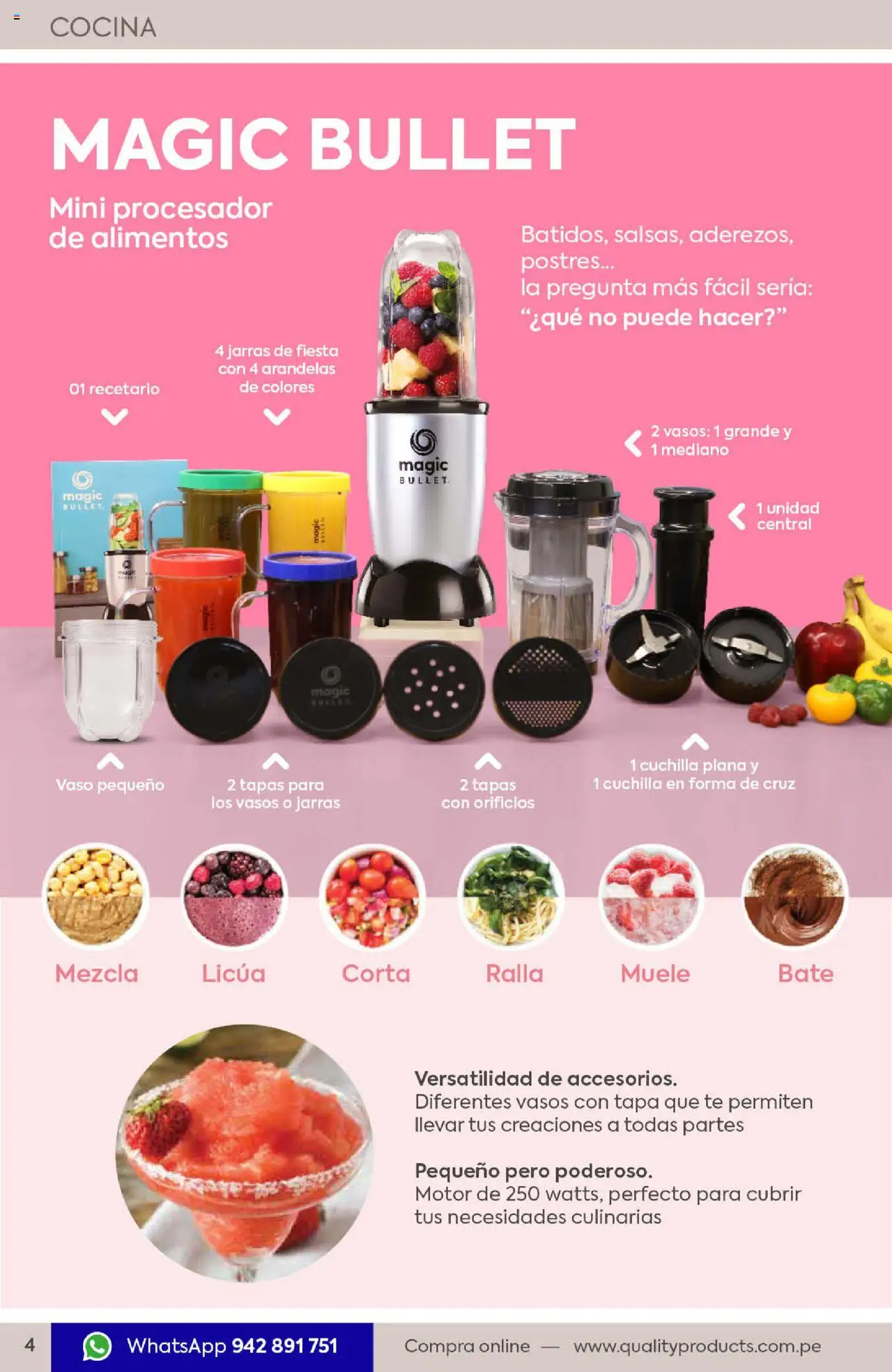 Catálogo Quality Products válido desde 01.07.2025 | Página: 4 | Productos: Té, Vasos, Cocina