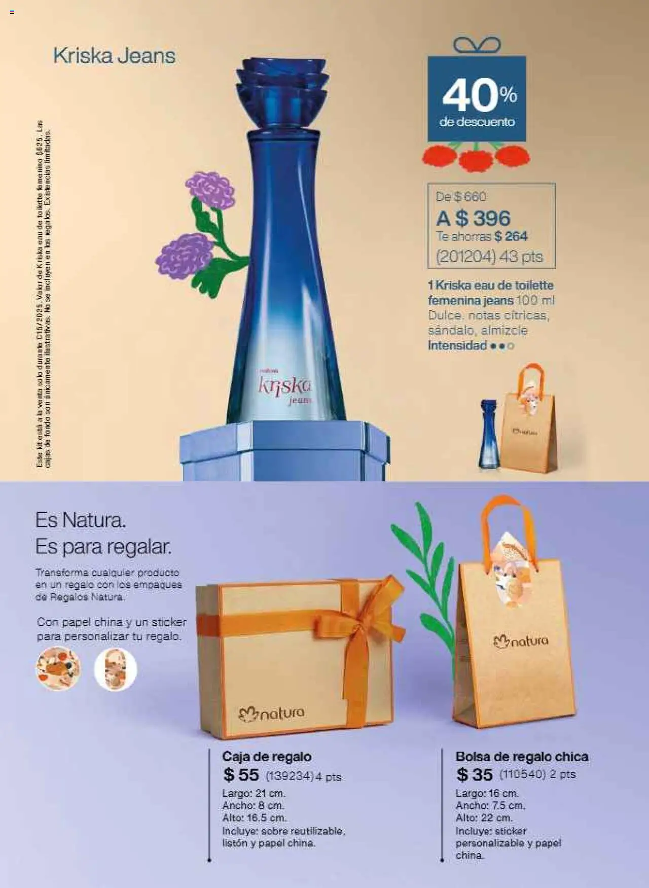 Nuevas ofertas de Natura válidas en toda la República Mexicana desde el 17.09.2025. ¡Encuentra las mejores ofertas en Natura - Campaña 15 2025! | Página: 12 | Productos: Bolsa, Té, Caja, Eau de toilette