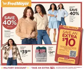 Preview of Fred Meyer weekly ads valid from 17.09.2025