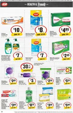 Preview of IGA Catalogue VIC - valid from 05.11.2025 | Page: 35 | Products: Fragrance, Lotion, Deodorant, Antiperspirant