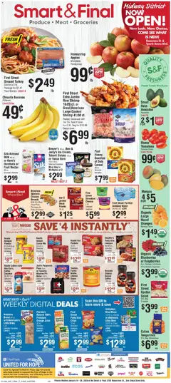 Preview of Smart & Final weekly ads valid from 14.01.2026