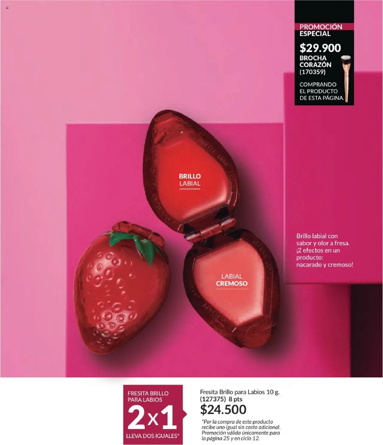 Avon revista - valida desde el 01.08.2025 | Página: 32 | Productos: Brillo, Brocha