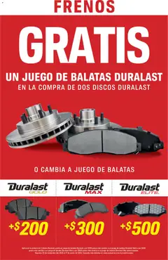 Vista previa de AutoZone catálogo, nuevo folleto de la tienda, válido en México a partir del 04.01.2026