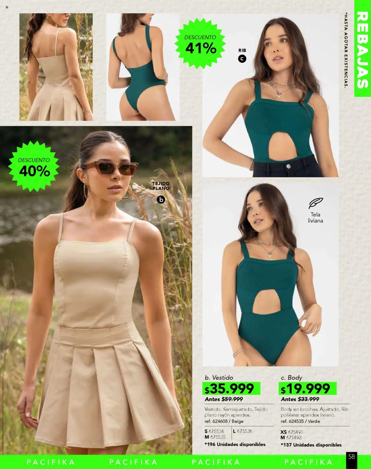 Pacifika revista - valida desde el 25.09.2025 | Página: 265 | Productos: Body, Vestido