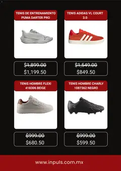 Vista previa de Impuls Buen Fin , nuevo folleto de la tienda, válido en México a partir del 13.11.2025 | Página: 5 | Productos: Tenis