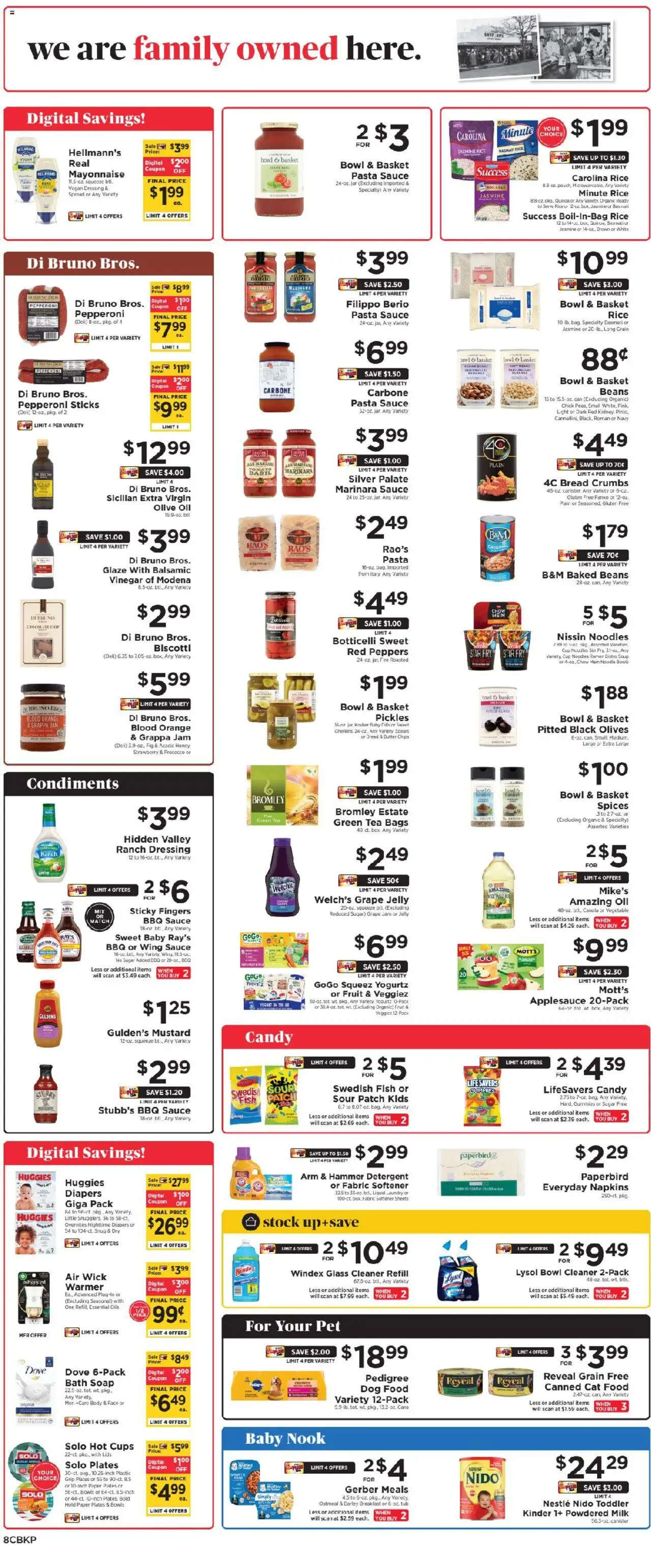 ShopRite Weekly Ad - valid from 31.07.2025 | Page: 9 | Products: Green Tea, Yogurt, Rice, Mayonnaise