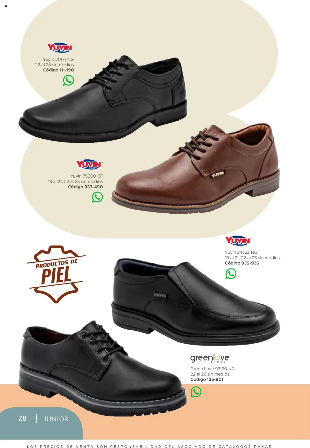 Nuevas ofertas de SC Pakar válidas en toda la República Mexicana desde el 24.07.2025. ¡Encuentra las mejores ofertas en SC Pakar - Catálogo Junior otoño / invierno! | Página: 28