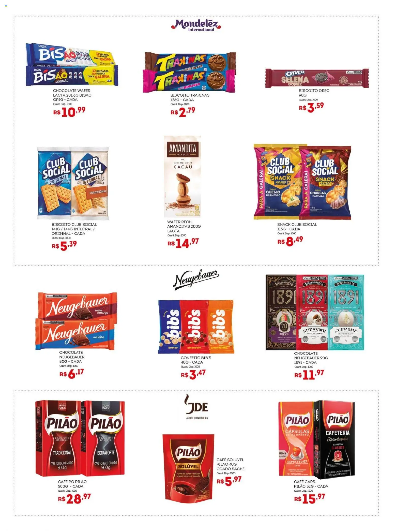 Bistek Supermercados Folheto - válido de 12.11.2025 | Página: 7 | Produtos: Amendoim, Biscoito, Neugebauer, Parmesão