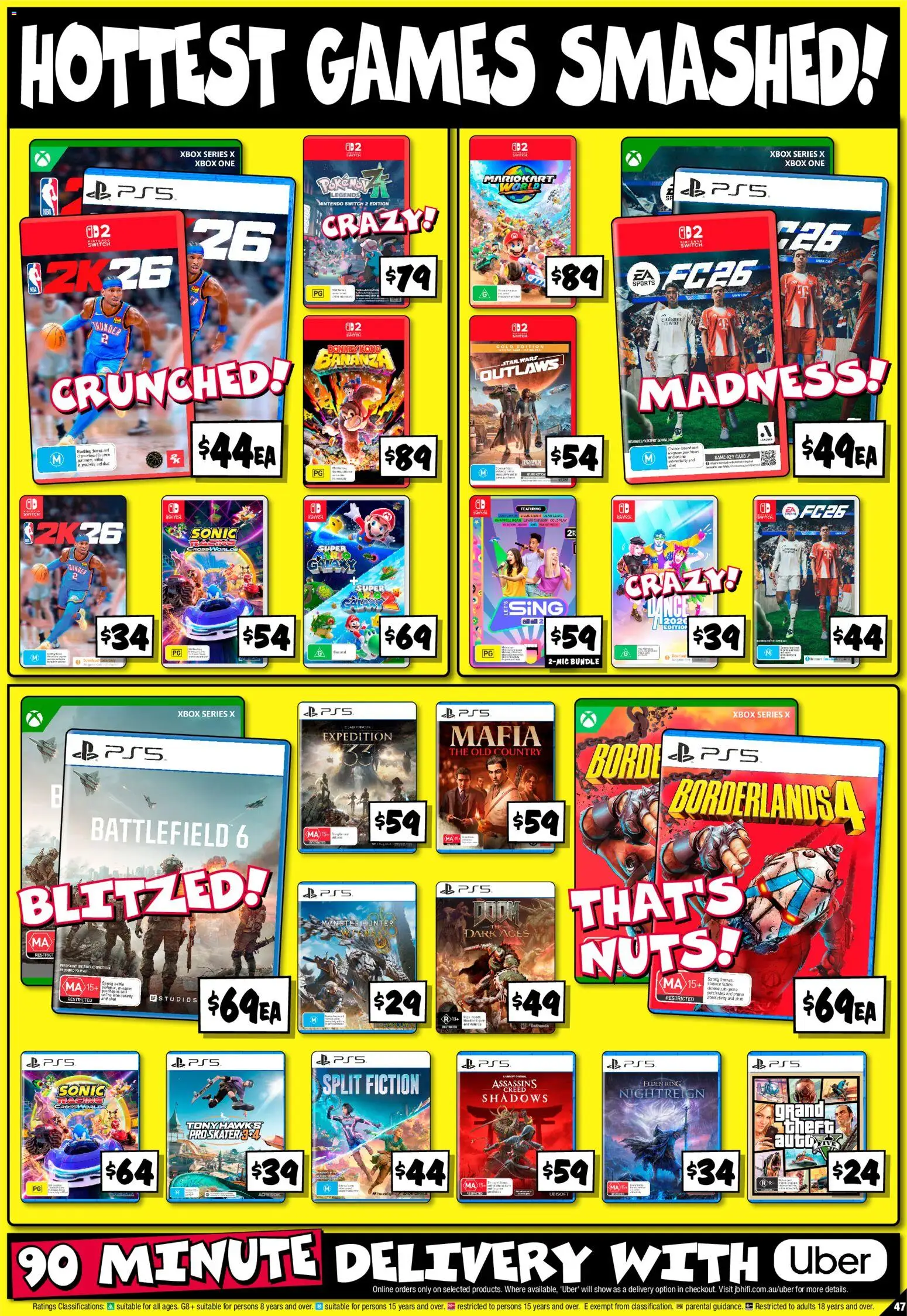 JB Hi-Fi catalogue - valid from 19.11.2025 | Page: 47 | Products: Nuts, Xbox
