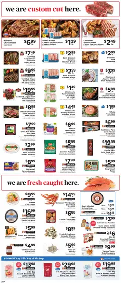 Preview of ShopRite weekly ads valid from 28.12.2025 | Page: 2 | Products: Ring, Basket, Beef, Sauce