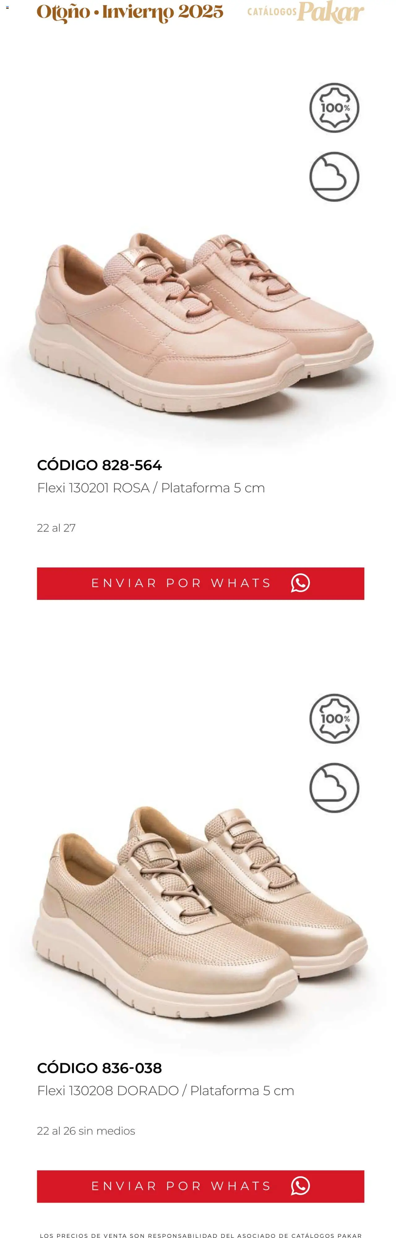 Nuevas ofertas de SC Pakar válidas en toda la República Mexicana desde el 10.10.2025. ¡Encuentra las mejores ofertas en SC Pakar - Catálogo Flexi otoño / invierno! | Página: 112
