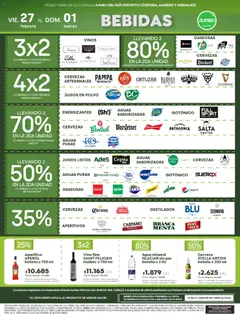 Vista previa Jumbo ofertas válido desde el 27.02.2026 | Página: 5 | Productos: Vodka, Teléfono, Agua, Cerveza