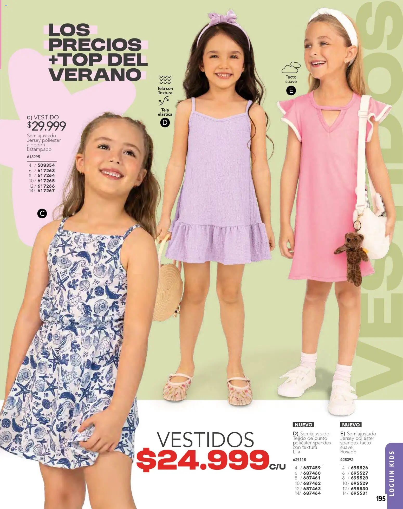 Pacifika revista - valida desde el 01.01.2026 | Página: 195 | Productos: Algodón, Top, Vestido