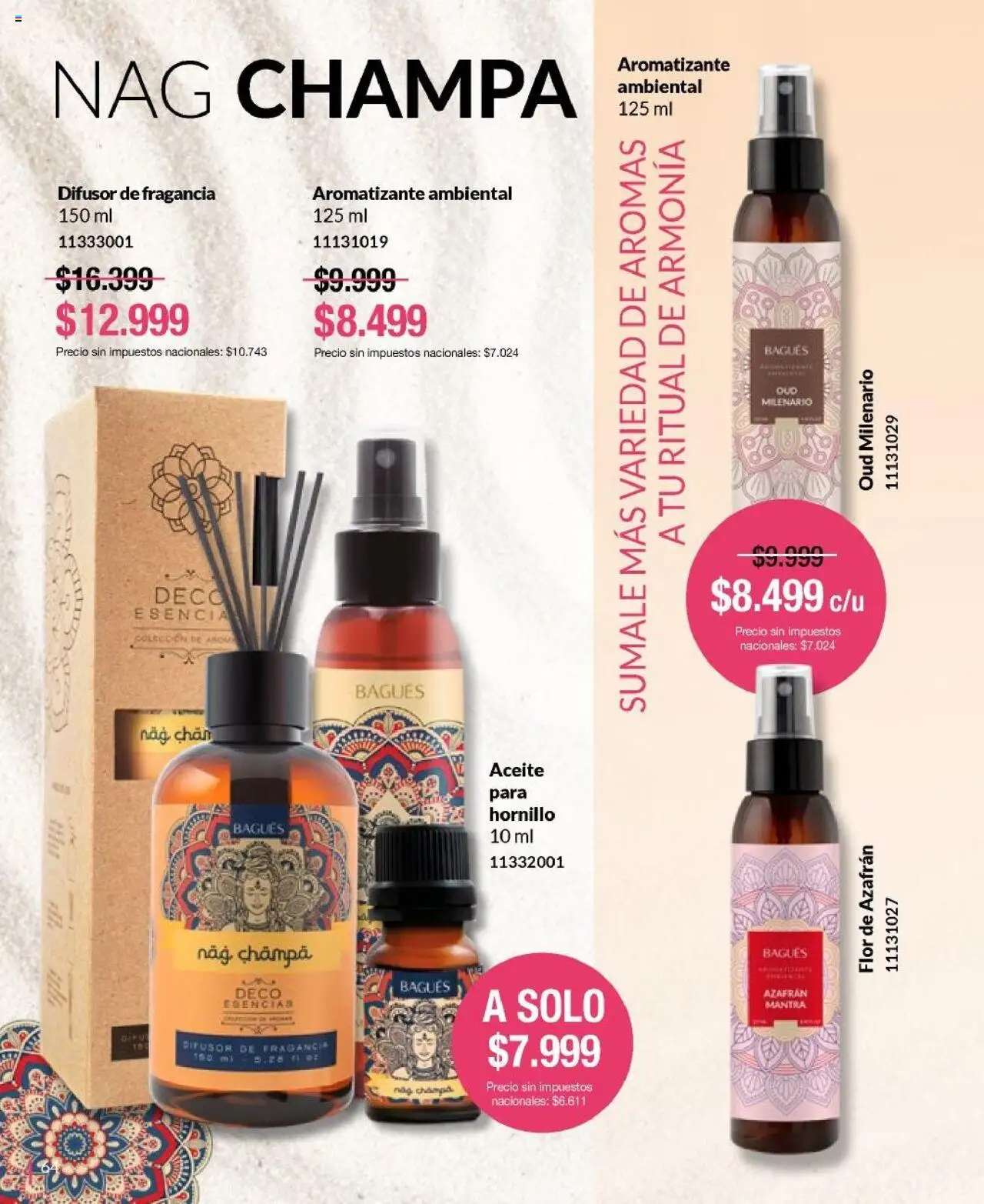 Bagués - Catálogo │ válido desde el 22.09.2025 | Página: 64 | Productos: Fragancia, Aceite