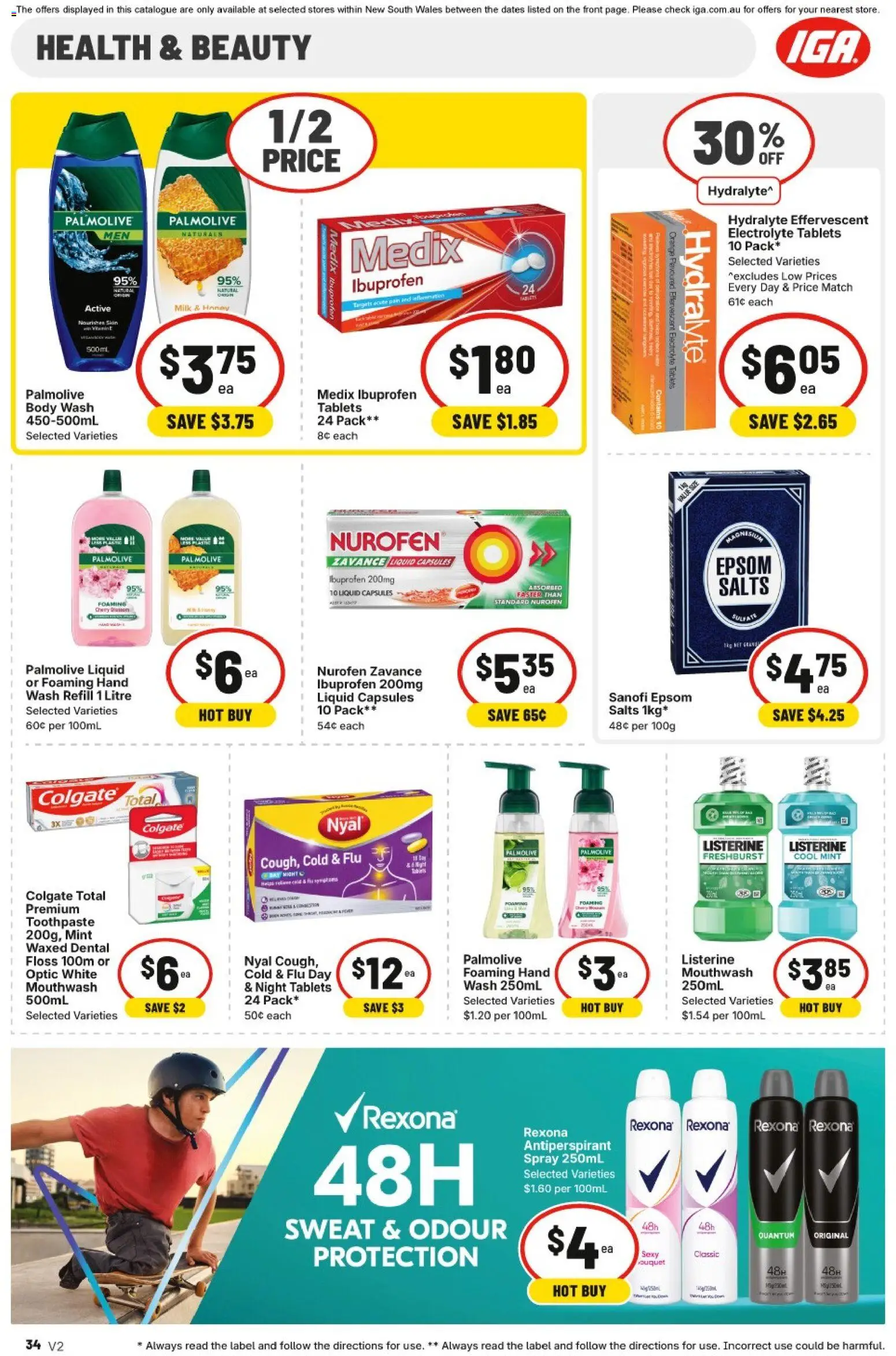IGA catalogue - valid from 07.01.2026 | Page: 37 | Products: Toothpaste, Mouthwash, Tablets, Hand wash