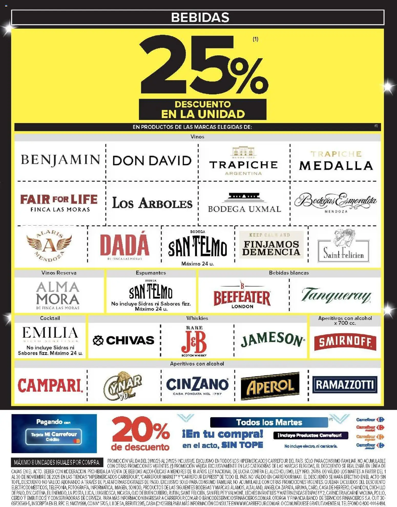 Carrefour - Ofertas - Chubut │ válido desde el 31.10.2025 | Página: 7 | Productos: Cuchillo, Banco, Medalla, Cerdo