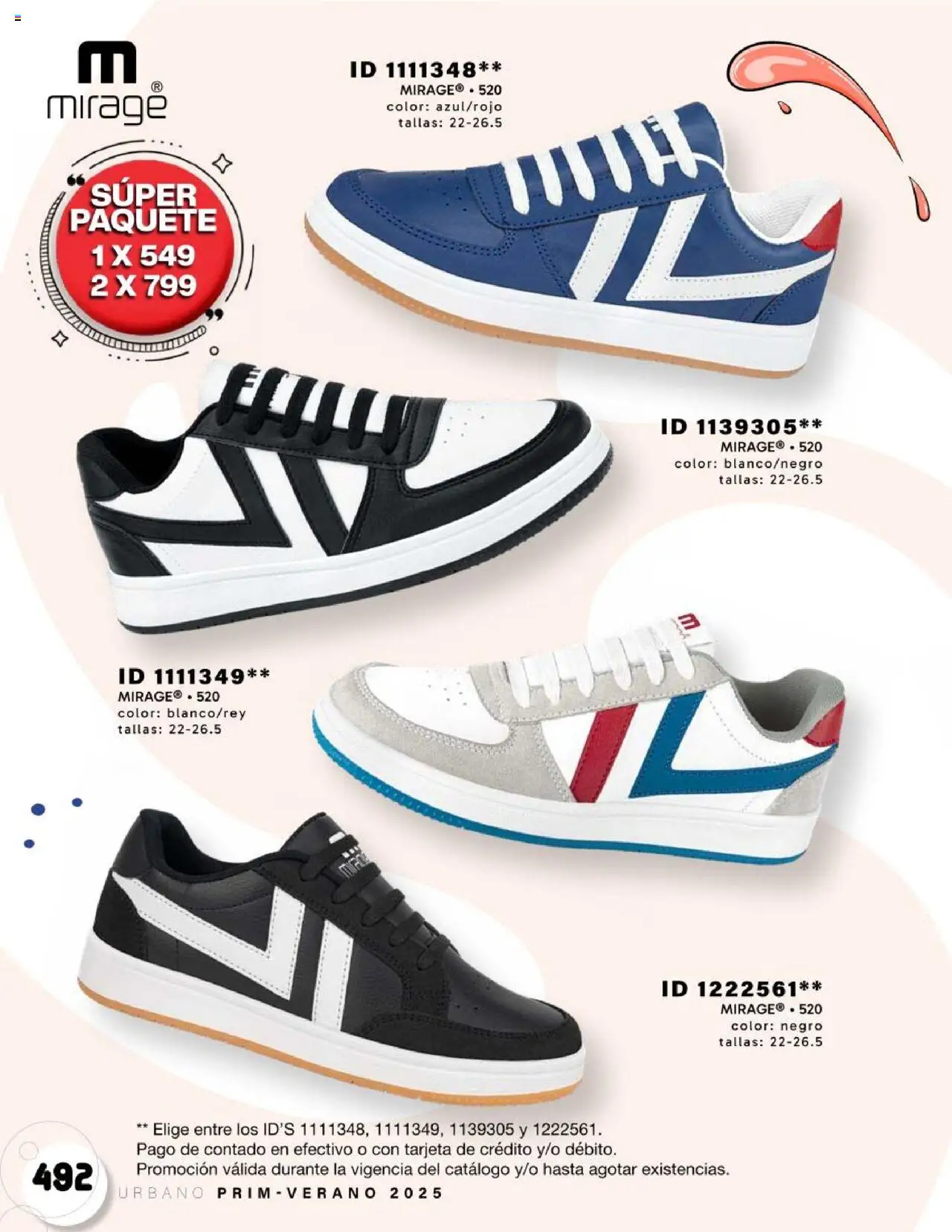 Nuevas ofertas de Price Shoes válidas en toda la República Mexicana desde el 24.01.2025. ¡Encuentra las mejores ofertas en Price Shoes catálogo Urbano! | Página: 492