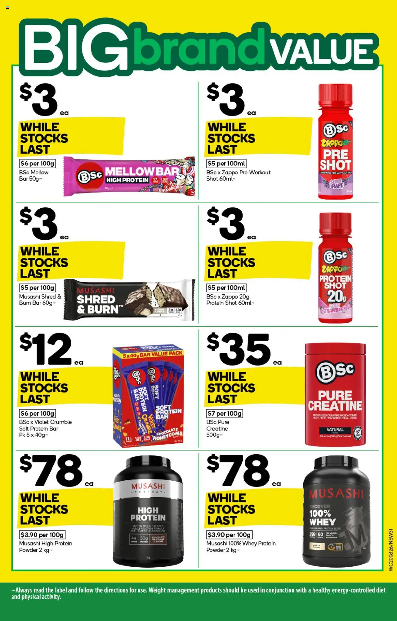 Woolworths catalogue - valid from 20.08.2025 | Page: 31 | Products: Powder, Chocolate, Weight