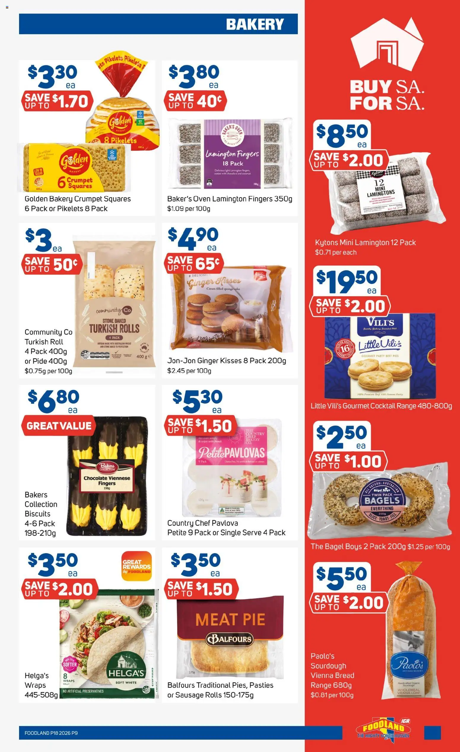 Foodland catalogue - valid from 29.04.2026 | Page: 9 | Products: Ginger, Beef, Cream, Sausage