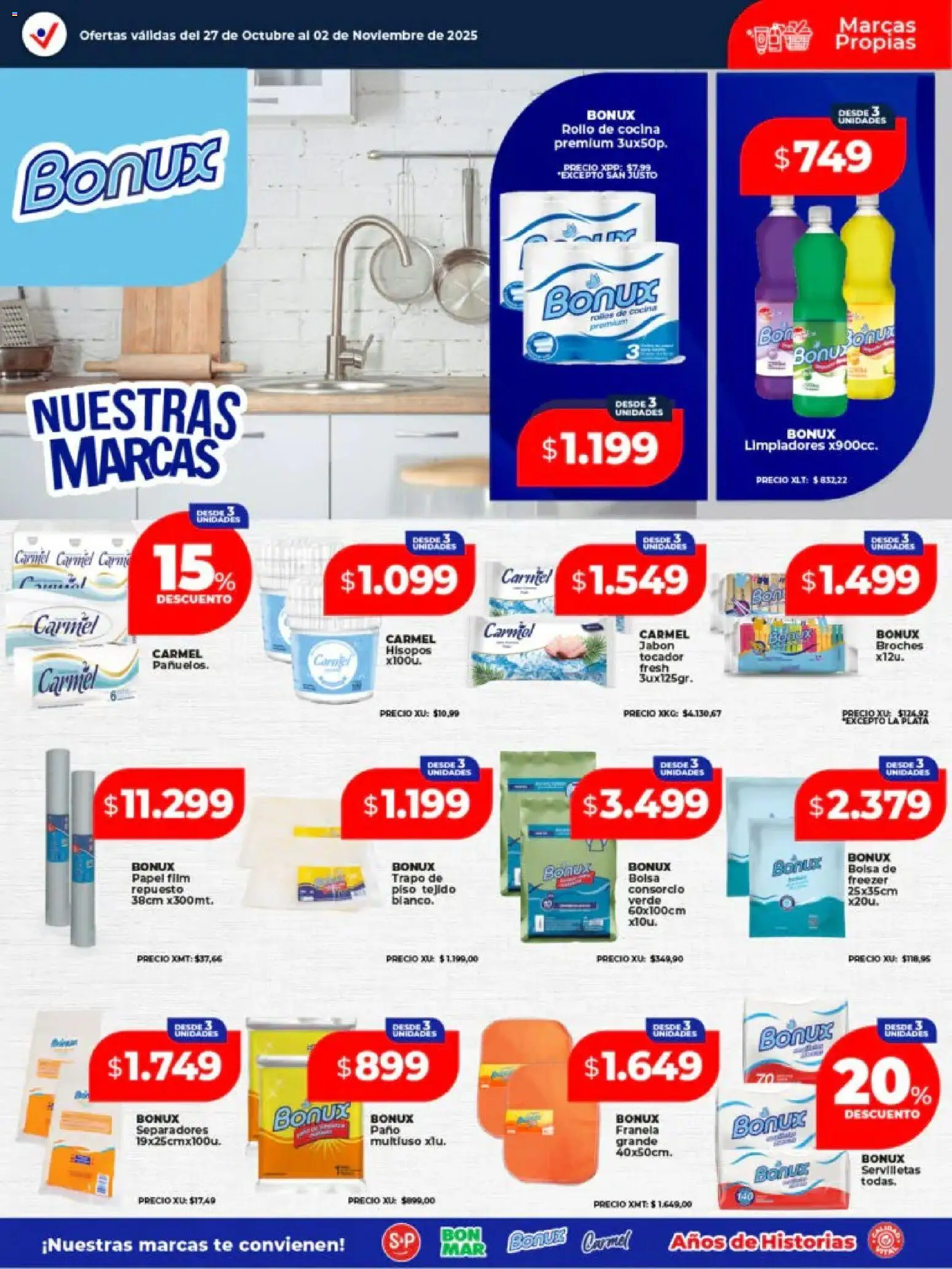 Vital ofertas │ válido desde el 27.10.2025 | Página: 2 | Productos: Bolsa, Cocina, Jabón, Freezer