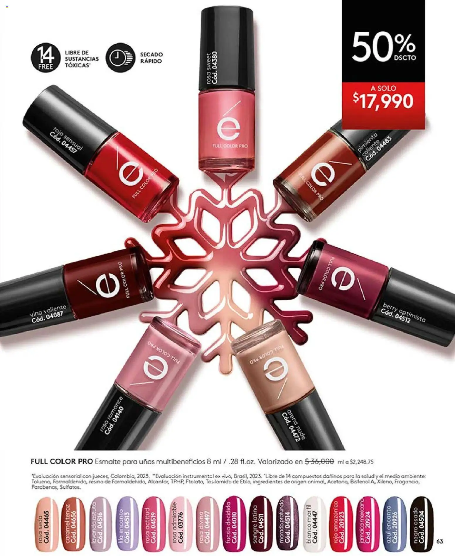 Ésika revista - valida desde el 03.11.2025 | Página: 63 | Productos: Pimienta, Vino