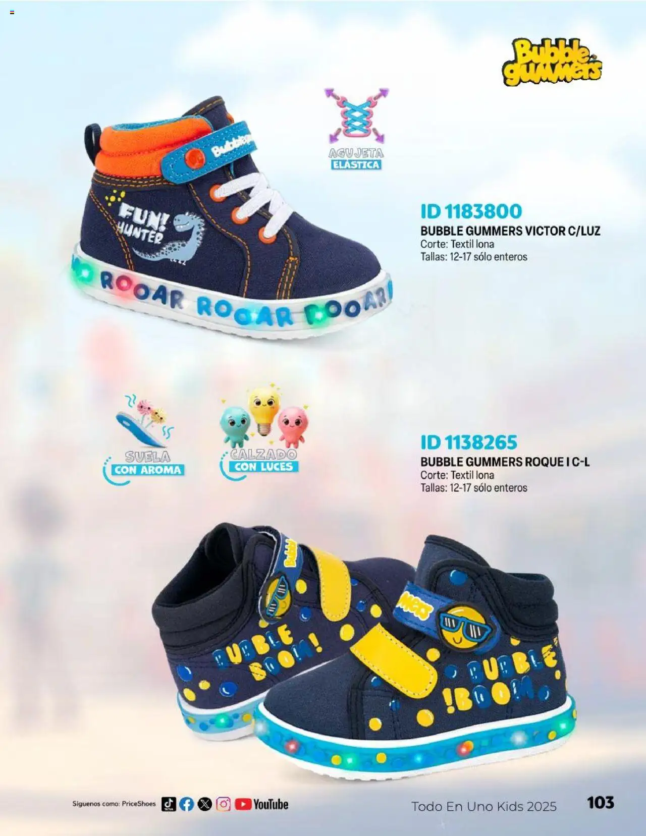 Nuevas ofertas de Price Shoes válidas en toda la República Mexicana desde el 23.04.2025. ¡Encuentra las mejores ofertas en Price Shoes catálogo Kids! | Página: 103 | Productos: Lona