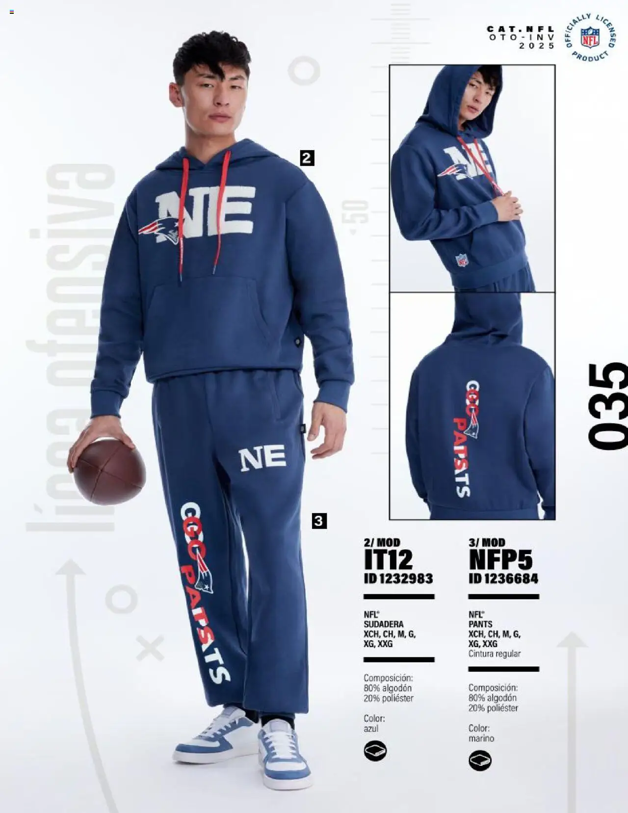Nuevas ofertas de Price Shoes válidas en toda la República Mexicana desde el 15.10.2025. ¡Encuentra las mejores ofertas en Price Shoes - Catálogo NFL otoño / invierno 2025! | Página: 35 | Productos: Algodón, Sudadera, Pants