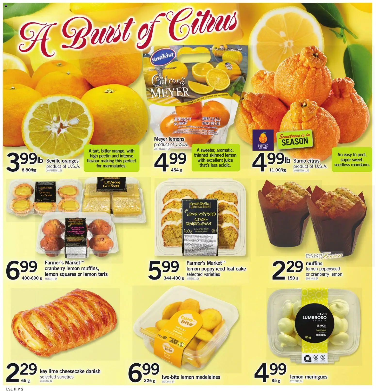 Loblaws flyer valid from 15.01.2026 | Page: 3 | Products: Juice, Oranges