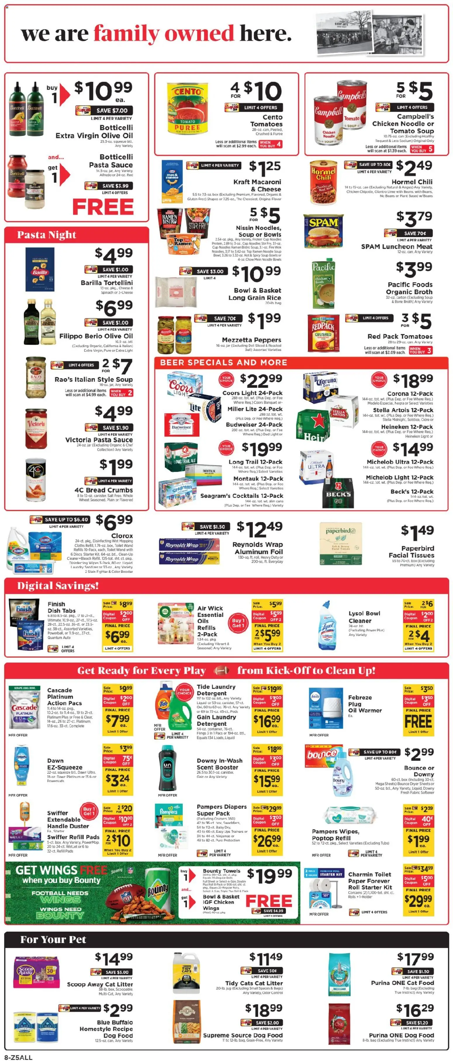 ShopRite Weekly Ad 2 - valid from 29.01.2026 | Page: 9 | Products: Spinach, Wok, Sauce, Dryer