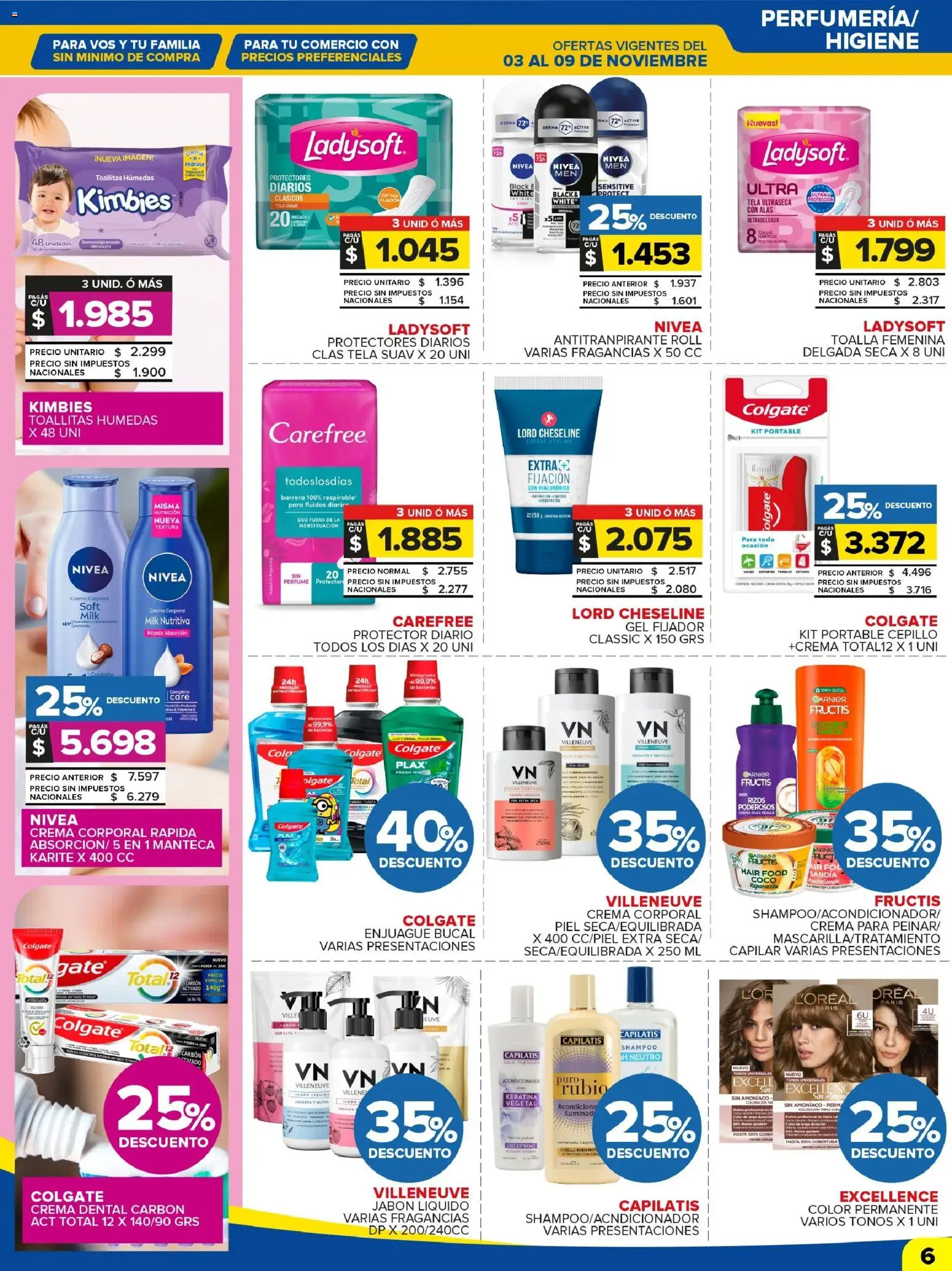 Carrefour Maxi catálogo - Jujuy │ válido desde el 03.11.2025 | Página: 8 | Productos: Toalla, Jabón líquido, Fijador, Jabón