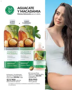 Avon - Catálogo Campaña 02/2026 -  Vista previa de la revista de la tienda Avon valido desde el 01.02.2026 | Página: 165 | Productos: Aguacate, Crema, Shampoo, Acondicionador