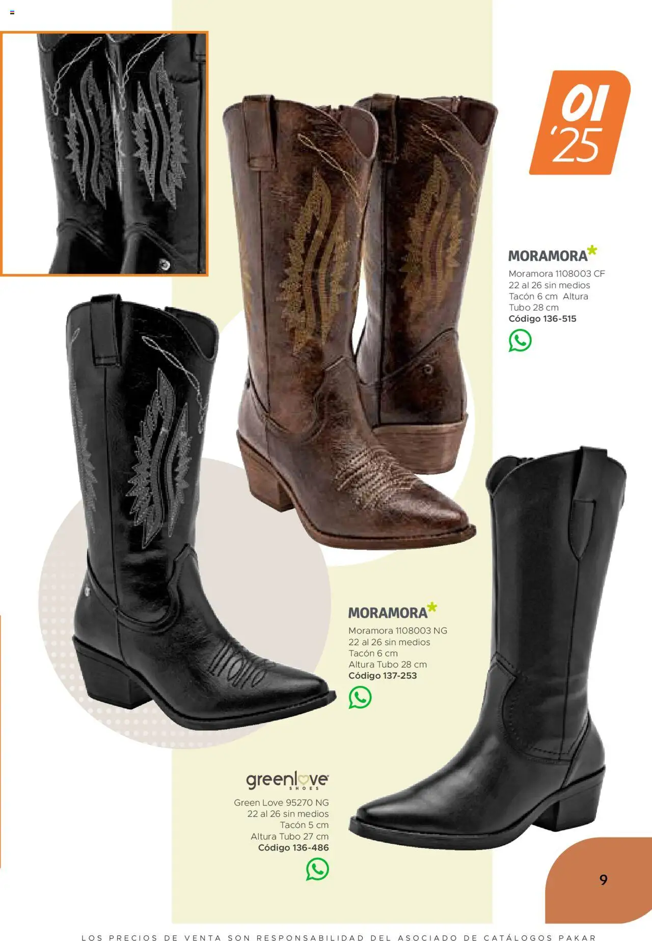 Nuevas ofertas de SC Pakar válidas en toda la República Mexicana desde el 24.07.2025. ¡Encuentra las mejores ofertas en SC Pakar - Catálogo Bota! | Página: 9