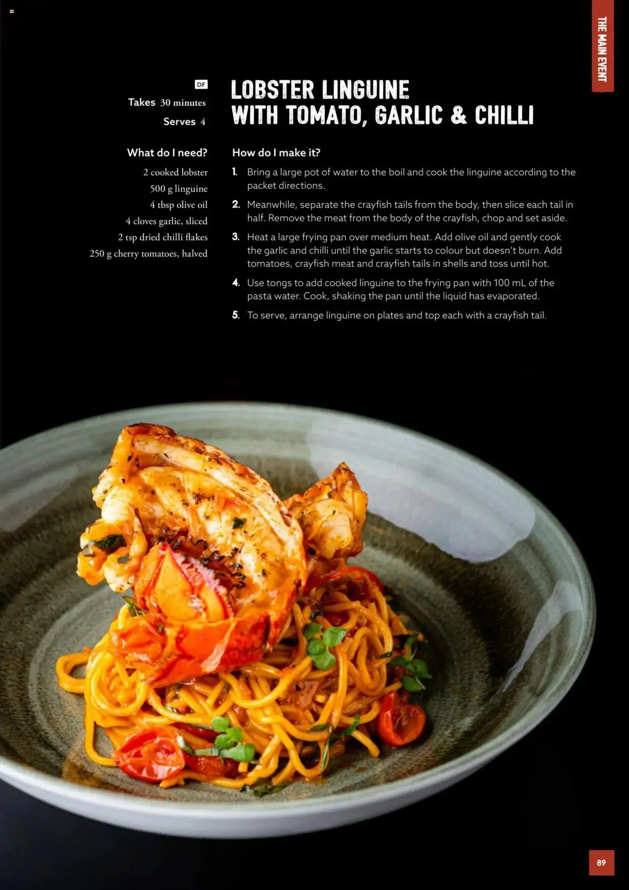 Supabarn catalogue - valid from 07.11.2024 | Page: 89 | Products: Lobster, Olive oil, Water, Garlic