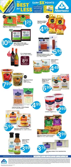 Preview of Albertsons weekly ads valid from 14.01.2026