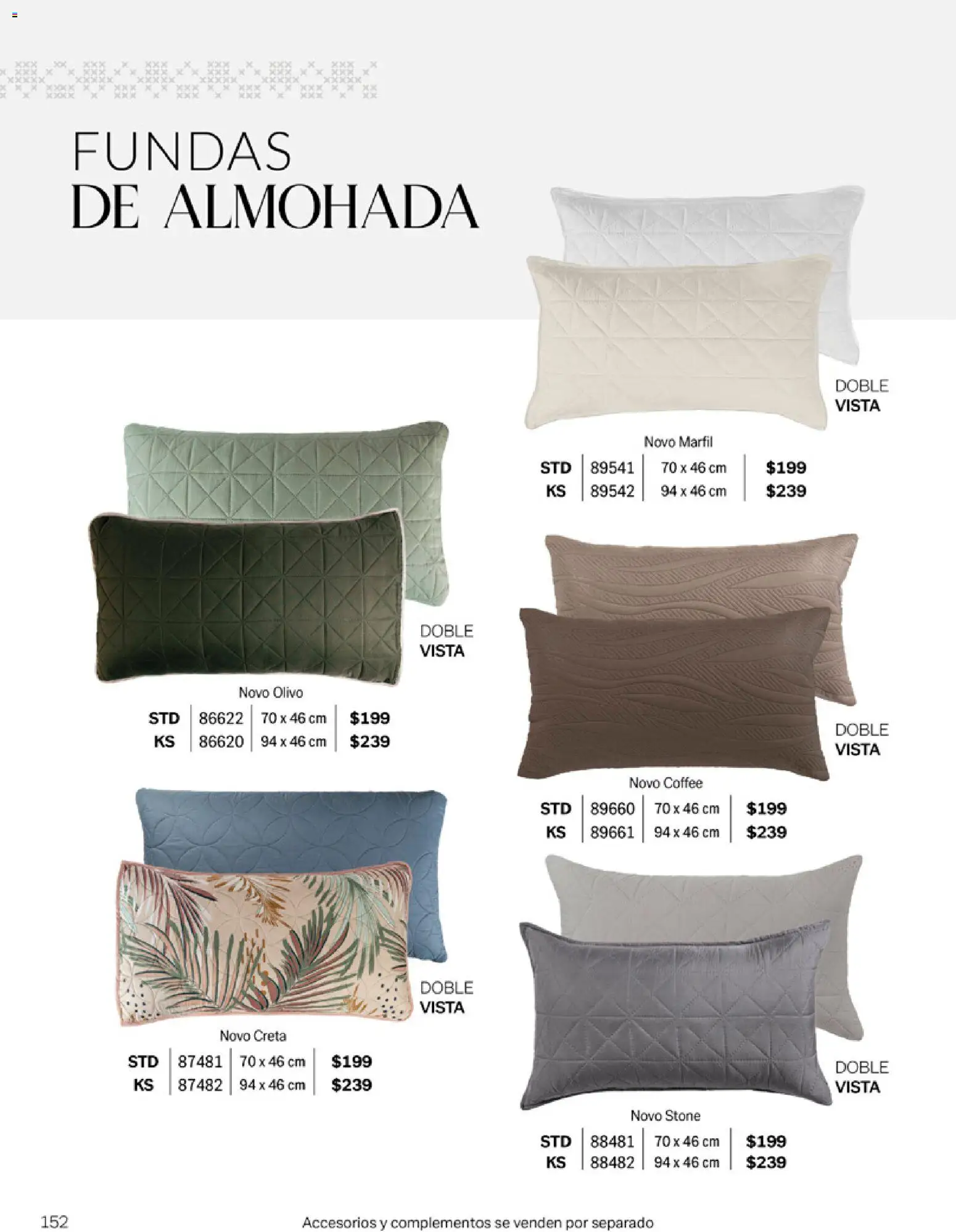 Nuevas ofertas de Vianney válidas en toda la República Mexicana desde el 06.03.2026. ¡Encuentra las mejores ofertas en Vianney catálogo Tu hogar, nuestra pasión! | Página: 154 | Productos: Almohada