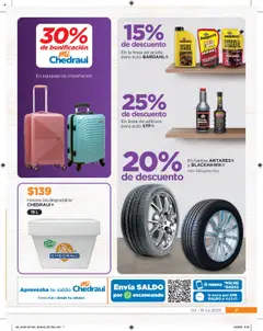Nuevas ofertas de Chedraui válidas en toda la República Mexicana desde el 03.07.2025. ¡Encuentra las mejores ofertas en Chedraui folleto! | Página: 7 | Productos: Aceite, Hielera