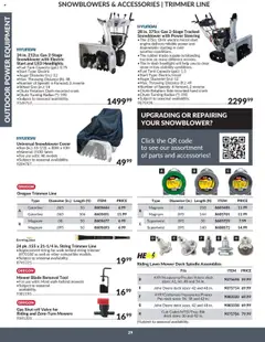 Preview of Princess Auto - Catalogue - Outdoor power equipment from shop Princess Auto valid from 16.04.2025 | Page: 33 | Products: Mower