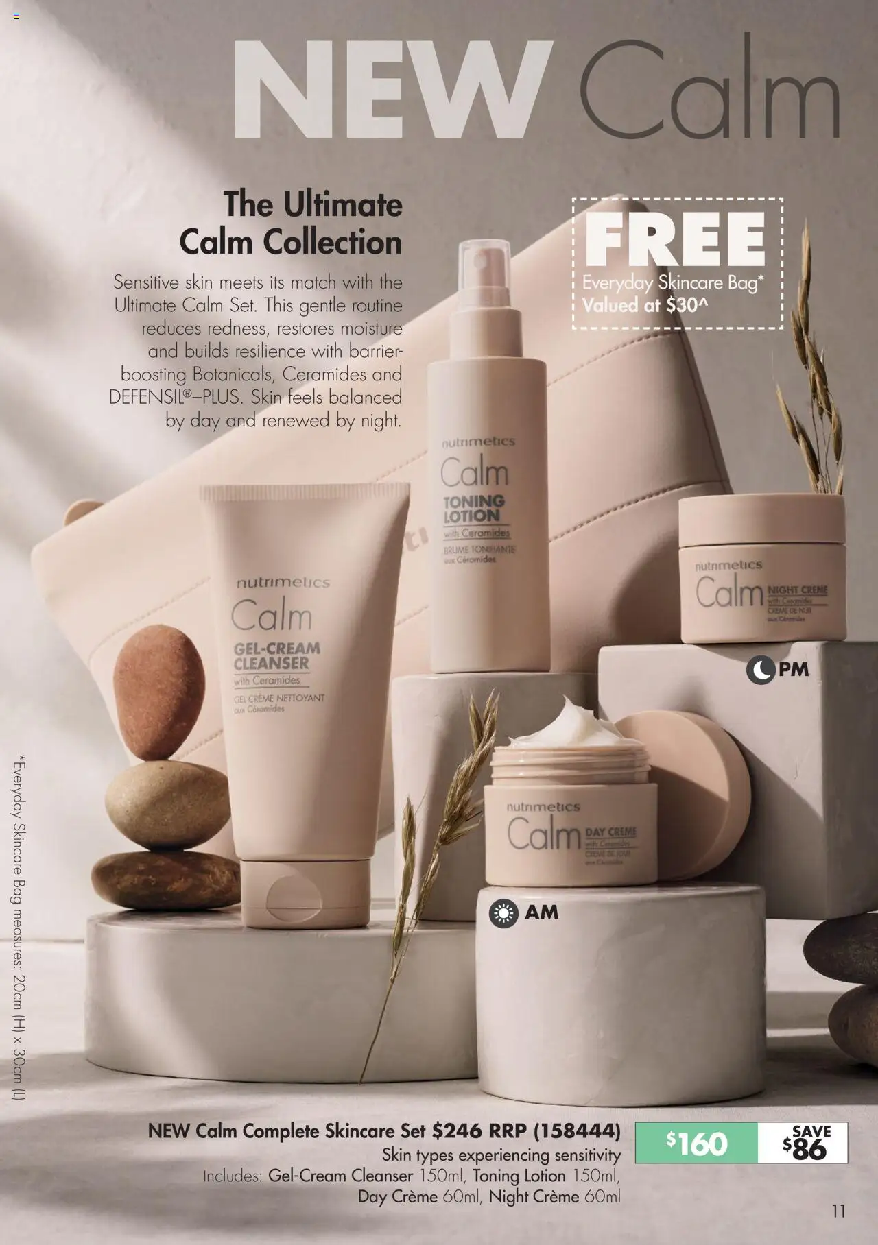 Nutrimetics catalogue - valid from 26.08.2025 | Page: 11 | Products: Lotion, Bag, Sensitive skin