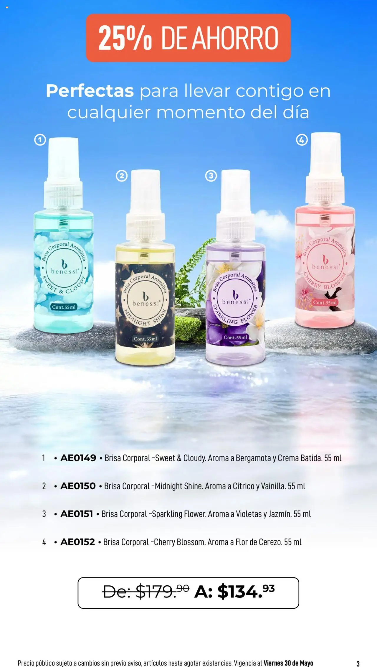 Nuevas ofertas de Home Interiors válidas en toda la República Mexicana desde el 19.05.2025. ¡Encuentra las mejores ofertas en Home Interiors catálogo Benessi! | Página: 3 | Productos: Crema