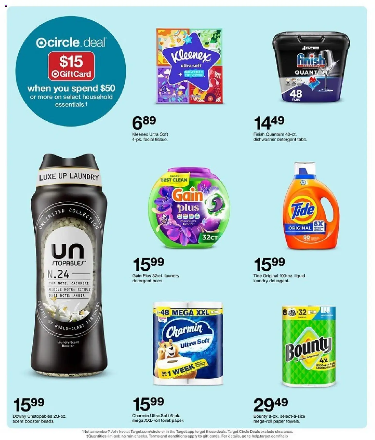 Target Weekly Ad - valid from 22.03.2026 | Page: 38 | Products: Detergent, Dishwasher